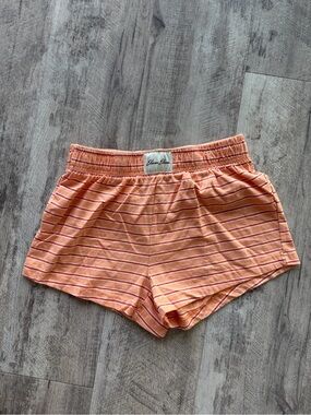 Eleven eleven orange striped shirts